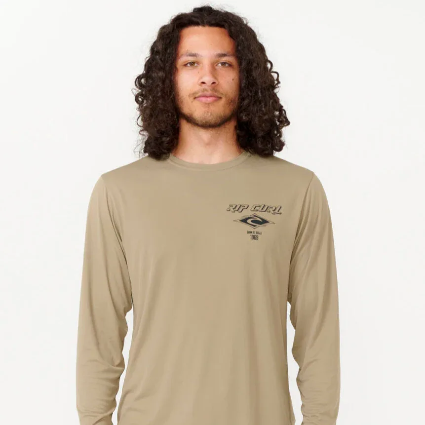 חולצת גלישה ארוכה Icons Surflite UV Long Sleeve Rash Vest - Image 2