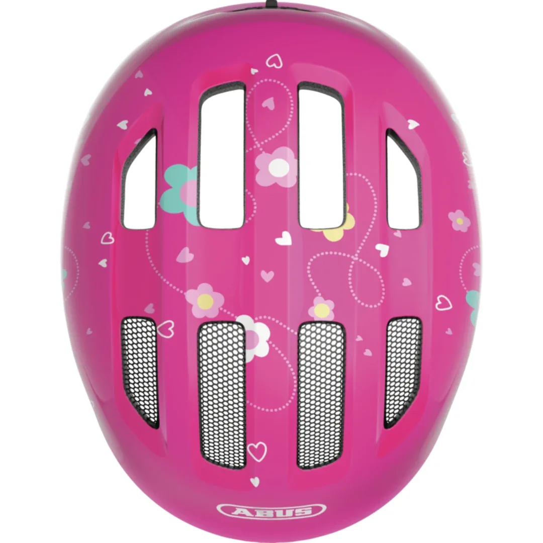 קסדה לילדים Abus Smiley 3.0 פרפר ורוד - Image 4